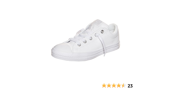 amazon white leather converse