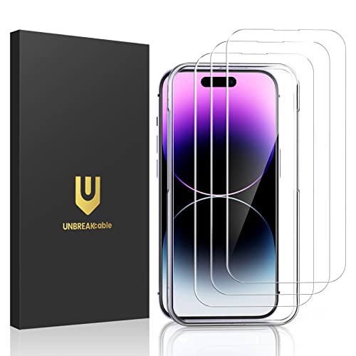 UNBREAKcable 3-Pack Screen Protector for iPhone 14 Pro Max... en promo sur Amazon