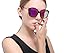 QORENY Women's Sunglasses UV Protection Polarized sunglasses for Women Goggles UV400 (Purple, As pictures)