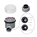 Yardeen Electronic Water Timer Garden Irrigation Controller Digital Intelligence Watering System LCD Waterproof, No Water Pressure Required