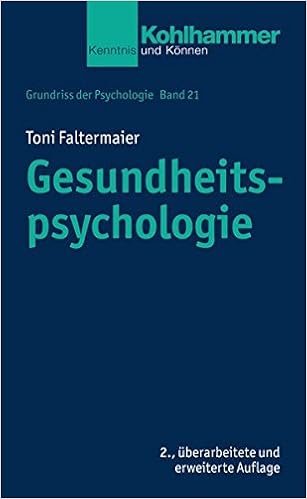 Amazoncom Gesundheitspsychologie Kohlhammer Kenntnis Und - 