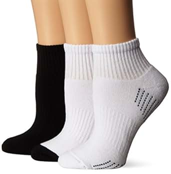 Hanes womens ankle athletic socks with arch support