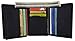 Swiss Marshall Men's RFID Blocking Premium Leather Classic Trifold Wallet (Black)