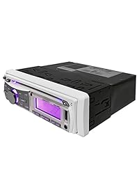 Gravity MGR 208BT 300W Single Din Marine Barco   Yatch Bluetooh   CD   SD   USB   Aux   AF   FM   Reproductor de MP3