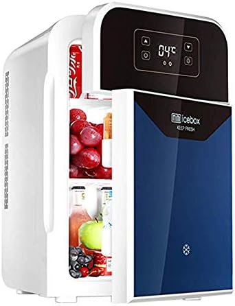 屋外車用冷蔵庫小型小型冷蔵庫電子レンジ22lデュアル冷凍ホーム小型冷蔵庫二重扉インスリン青 格安