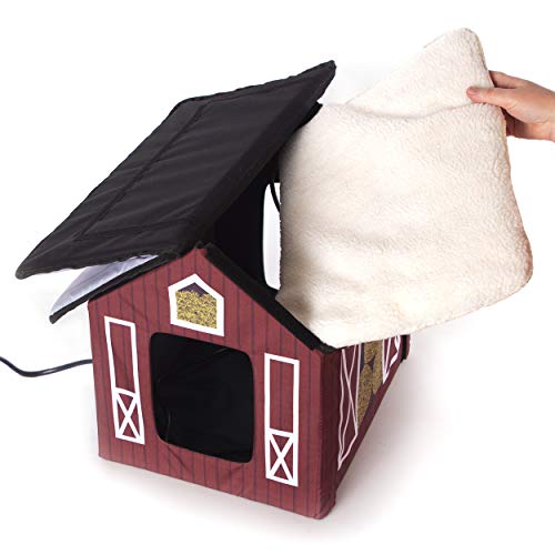 k&h outdoor kitty house unheated