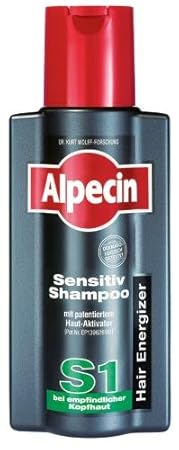 Alpecin S1 Sensitiv Shampoo für empfindliches Haar, 250 ml
