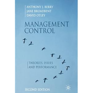 Management Control: Theories, Issues and Performance