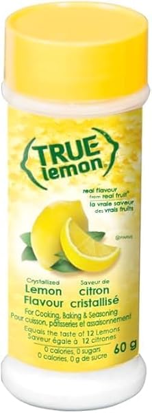 TRUE CITRUS LEMON SHAKER CRYSTALLIZED LEMONS 1 CT