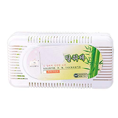 Naisidier Refrigerator Deodorants Premium Activated Carbon Air Purifying Freshener and Deodorizer Boxes for Home Kitchen