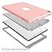 iPad Pro 10.5 Case, AOKER Three Layer [New] Heavy Duty Shockproof High Impact Resistant Armor Defender Full Body Protective Case for Apple iPad Pro 10.5 inch 2017 Released Tablet (Pink Grey)
