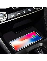 Capseat 2RD Quick Special a bordo QI Wireless Phone Panel de carga de coche accesorios para Honda Civic 10th MK10 2016 2017 2018