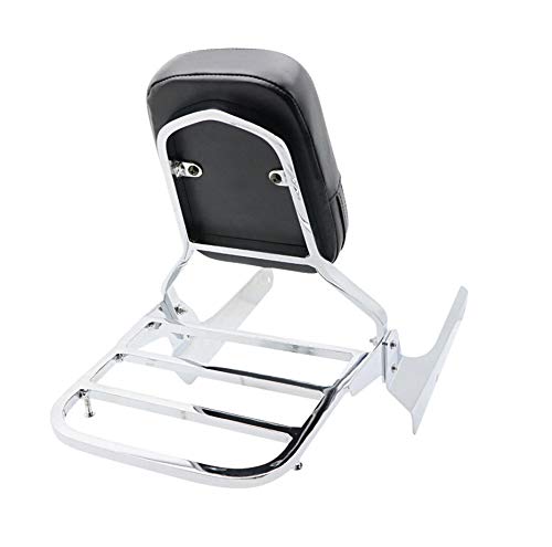 Backrest Sissy Bar + with Luggage Rack for Honda Spirit VT750 C2 Shadow Phantom 750 Chrome