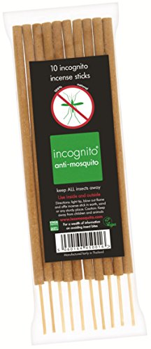 Incognito Citronella Incense Sticks, 10 Count