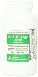 Chlorpheniramine Maleate anti-allergy advaced pharmaceuticl tablets, 4 mg - 1000 ea