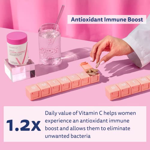 Dr. Formulated DMannose with Cranberry Pills for Women Happy V