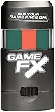 NCAA Miami Hurricanes GameFX Sports Face Paint, Dispenser, Green/Orange/Green
