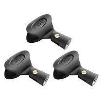 Audio2000's Amc4181 Wireless Microphone Holder (3 Pack)
