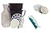Filtron Cold Water Coffee Concentrate Brewer with Extra 2 Pack of Filter Pads & 3 Replacement Rubber Stoppers
