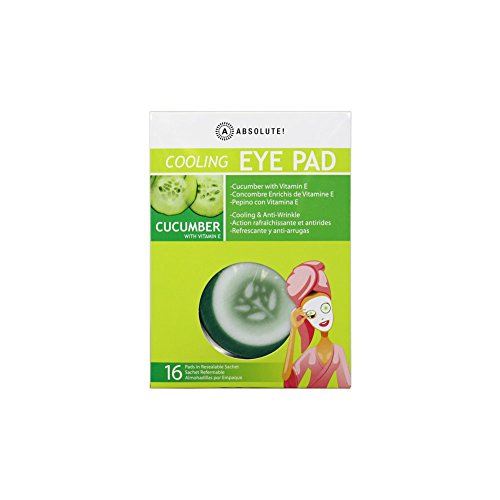 Absolute Cooling EYE PAD Cucumber Cooling & Anti-Wrinkle 16 Pads