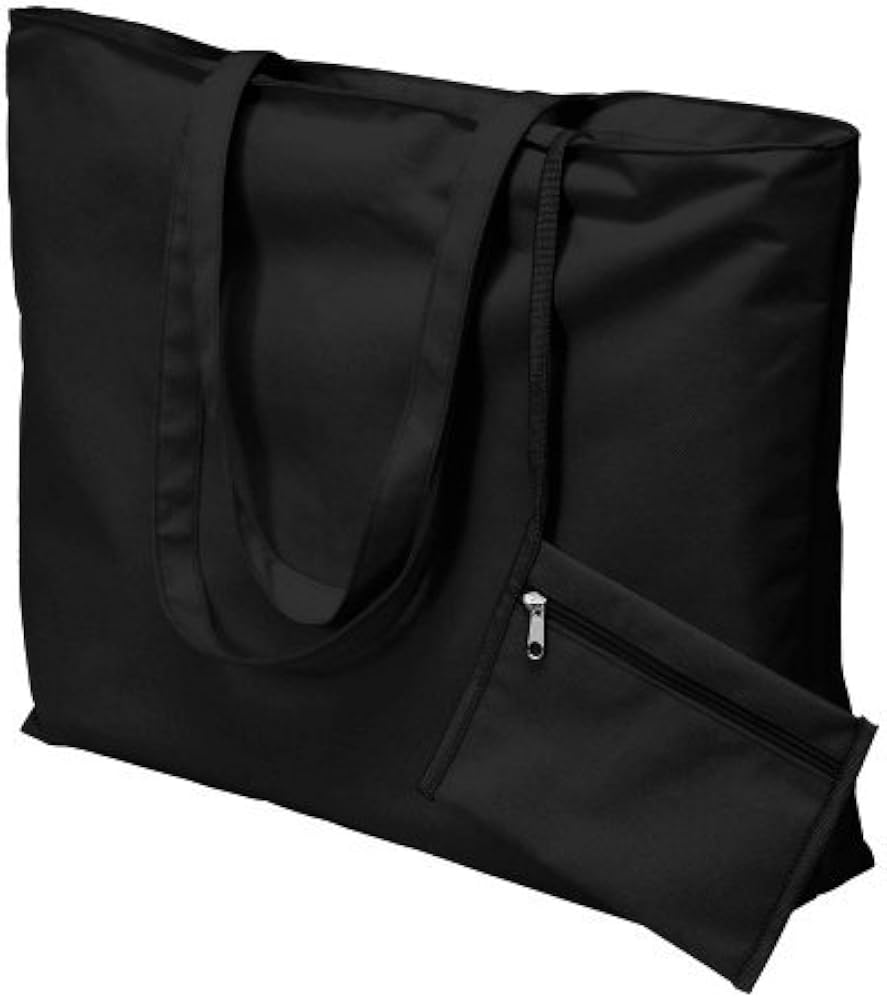 beach bag with purse attached