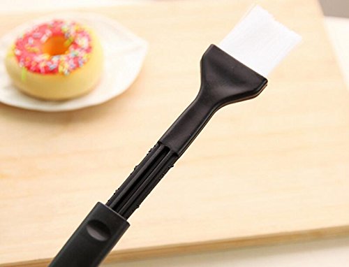Easyflower Novel and Unique 2Pcs Multi Cooking BBQ Liquid Basting Sauces Marinade Pastry Baking Cooking Brush Set Tool - Thumbnail 4