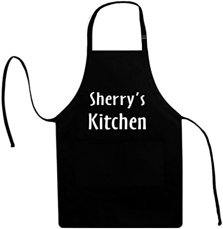 Starfactr (Sherry's Kitchen (Food Cook Chef) Unisex Adult Novelty Apron