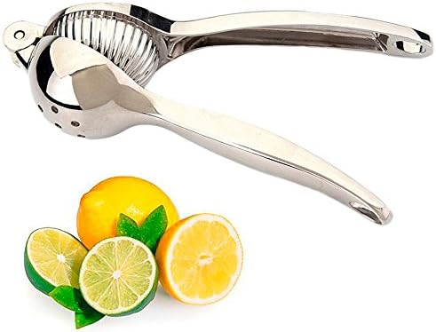 Large Lemon Squeezer, Zine Alloy Manual Citrus Press with Lemon Juicer,Handheld Sturdy Lime Squeezer, Anti-corrosive Citrus Press Juicer