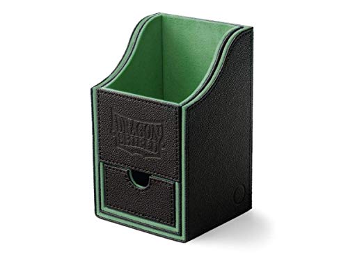 Arcane Tinman Dragon Shield: Nest Plus Deck Box - Black & Green, Large AT-40202