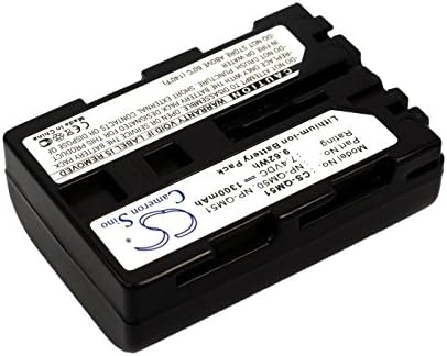 Pearanett Replacement Battery 1300mAh Rechargeable Battery for Sony DCR-TRV18E