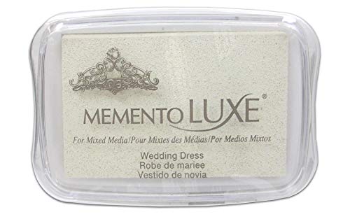 Tsukineko Memento Luxe Mixed Media Inkpad, Wedding Dress