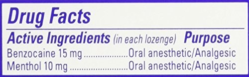CHLORASEPTIC SORE THROAT LOZENGES, MAX STRENGTH WILD BERRIES, 15 CT (PACK OF 1)