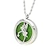 Jenia Christmas Aromatherapy Essential Oil Diffuser Necklace Locket Pendant stainless steel chain 8 Pads