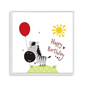 Framed Cartoon Pattern Home Artwork for Children