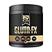 NUTRAFX L-Glutamine Unflavored Powder Post Workout Muscle Building Supplement 5000mg Per Serving - 60 Servings With High-Tech Shaker Bottle
