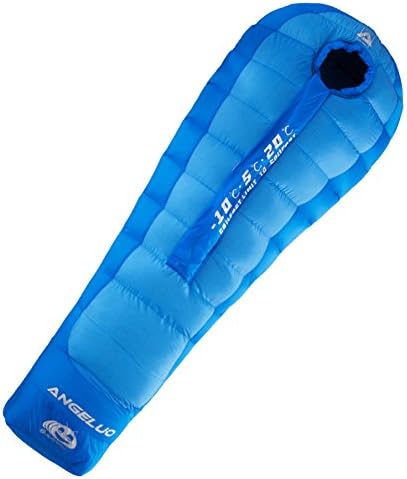 Thick warm camping Mummy sleeping bag and cold down fall/winter adult sleeping bags/[Adult cold autumn and winter down sleeping bag]-A