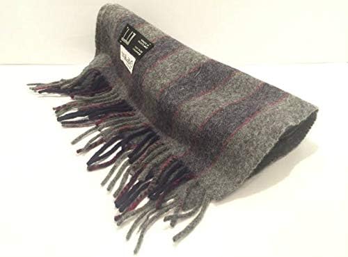 Amazon ダンヒル Dunhill マフラー ダークグレー グレー レッド 中古 マフラー 通販