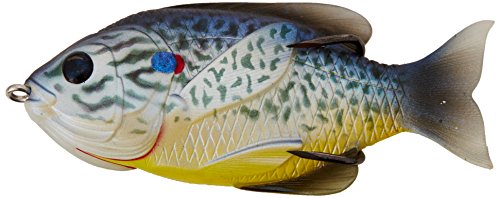LIVE TARGET Hollow Body Sunfish, Blue / Yellow Pumpkinseed
