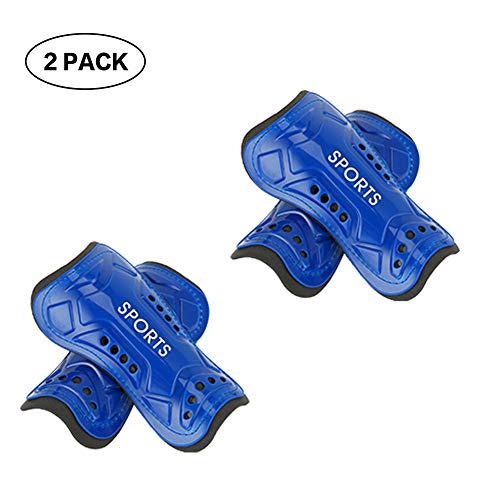 unkonwn Antoyo Shin Guards Soccer Youth/Shin Guards Soccer Adult, Lightweight Breathable Boys Shin Guards Soccer Youth Necessary Football Equipment Soccer Shin Guards for Safety-White-m - Thumbnail 7