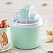 Dash Deluxe Ice Cream Frozen Yogurt & Sorbet Maker With Easy Ingredient Spout, Double-Walled Insulated Freezer Bowl & Free Recipes, 1 Quart - Aqua