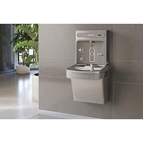 Elkay LZS8WSLK Wall Mount Drinking Fountain with Bottle Filler Station