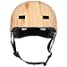 Retrospec Dakota Bicycle / Skateboard Helmet for Adults - Commuter, Bike, Skate, Scooter, Longboard & Incline Skating - Impact Resistant & Premium Ventilation- Matte Wood Grain