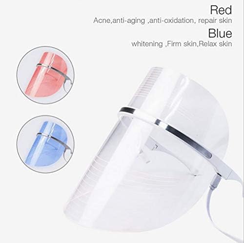 LED Face Mask | Photon Red Light Therapy For Healthy Skin Rejuvenation | Collagen, Anti Aging, Wrinkles, Scarring | Korean Skin Care, Facial Skin Care Mask [Energy Class A]