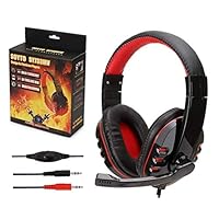 FANEO Stereo Noise Cancelling Over Ear with Mic Gaming Headset Headphones