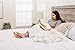 Chanasya Premium Throw Blanket & Pillow Cover - Long Faux Fur Fuzzy Sherpa Throw (50