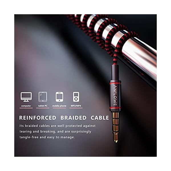 Earphones-Anflowe-Upgraded-ES850-In-Ear-Sports-Headphones-with-Mic-Tangle-Free-Braided-Earphones-with-Pure-Sound-Sweatproof-Wired-Earbuds-for-Workouts-Gym-Running-Jogging-Work-Home ANFLOWE ES850 Wired Sports Headphones, Half In-Ear Running Earphones with Mic & Pure Sound, Secure Fit with Ear Wings…