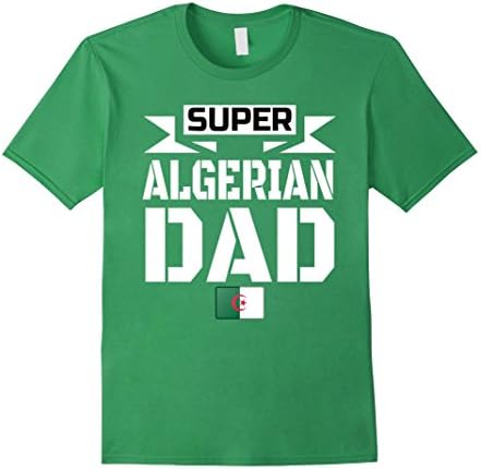 Mens Storecastle: Super Algerian Dad Father's Day Algeria T-Shirt Medium Grass