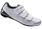 Shimano SH-RP2 Women's Touring Road Cycling Synthetic Leather Shoes, White, 39