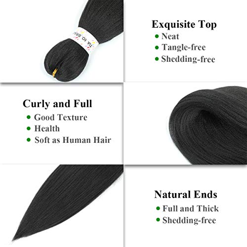 PALAK Pre-stretched Braiding Hair, 20\