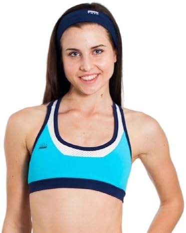 Sara Crave Women's Clothes Sports Bra with Supplex Fabric Body and Subliair Trim